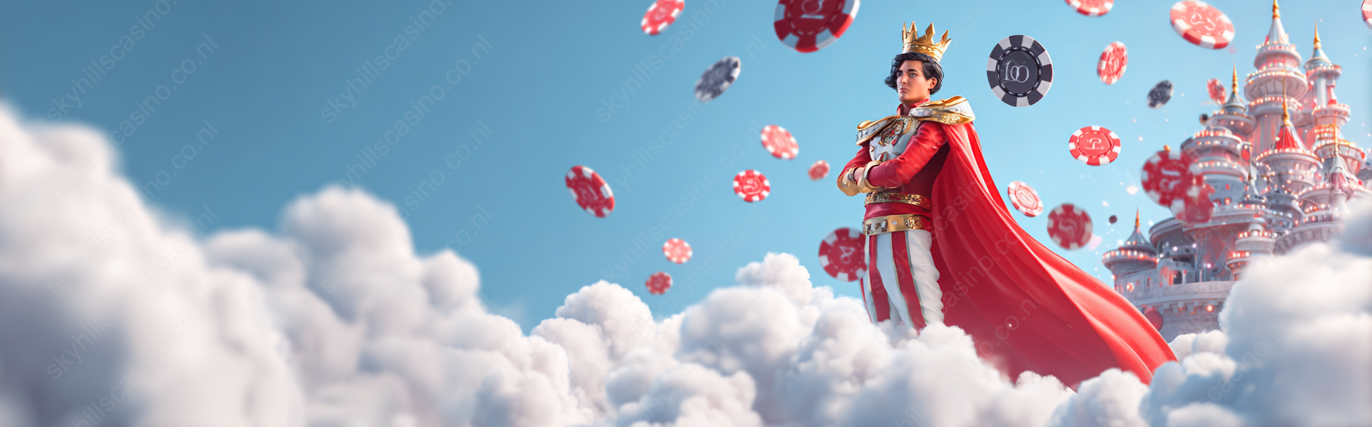 SkyHills Casino banner